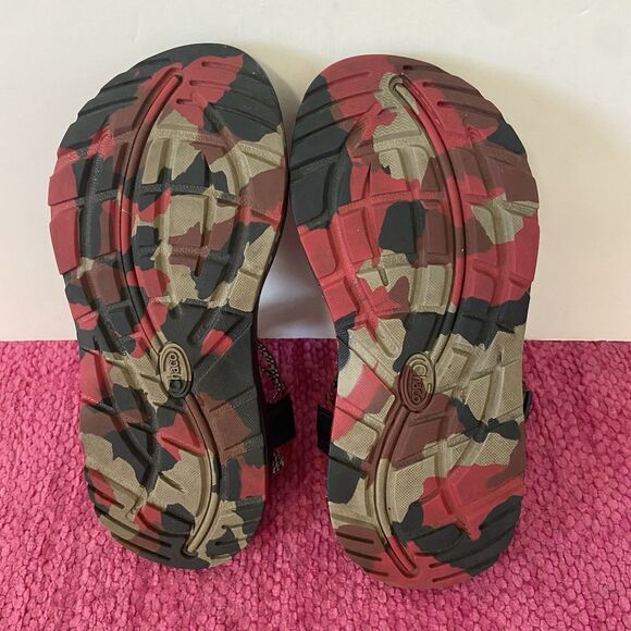 Chaco Z/Cloud X2 Sandals Foster Brick Red Size 5 - Picture 7 of 11